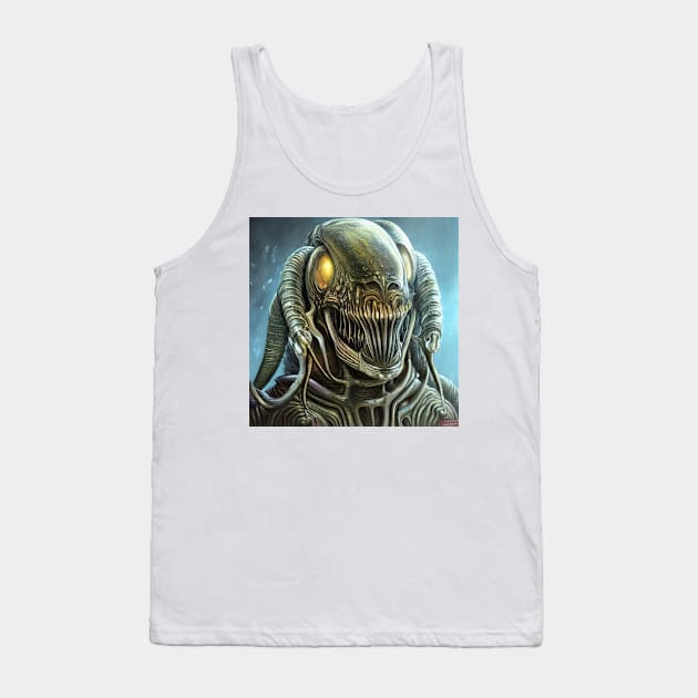 Alien monster Tank Top by Alekxemko